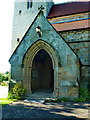 NZ0772 : The Parish Church of St Mary the Virgin, Stamfordham, Porch by Alexander P Kapp