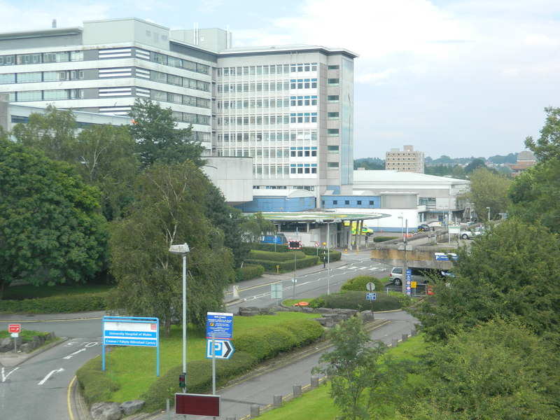 University Hospital Of Wales Aka Heath © John Lord Cc By Sa20