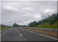 Climbing the dual carriageway near Lower Auchinlay