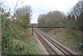 The North Downs Line at  Shalford