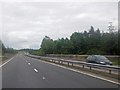 Looking northeast along the dual carriageway