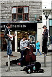 M2925 : Galway - 16/18 William Street - Street Musicians by Joseph Mischyshyn