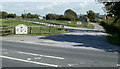 Entrance to Chestnut Farm and  Mendip View Business Park, Hewish