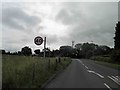 SK3212 : 40 mph road sign near Oakthorpe by Steve  Fareham