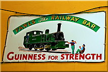 R3377 : Ennis - 69 O'Connell Street - Fawls The Railway Bar Sign by Joseph Mischyshyn