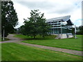 Office building at the Gro, Newtown, Powys