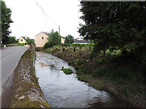 W6168 : Curragheen River in Curraheen Village by David Hawgood