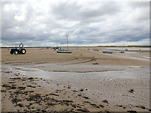 SS4531 : View west from lifeboat slipway, Appledore by David P Howard