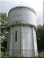 SP8902 : Disused Water Tower, Potter Row by David Hillas