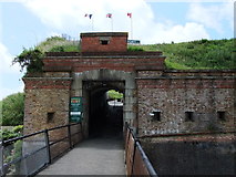 TQ4400 : Entrance to Newhaven Fort by PAUL FARMER