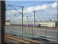 TQ3188 : Carriage sidings, Hornsey, from passing train by Christopher Hilton