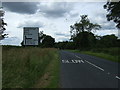 Nottingham Road heading north towards Hoton