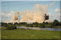 SK8170 : High Marnham cooling towers demolition - 5 by Richard Croft