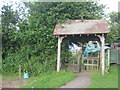 The lychgate, Cottam