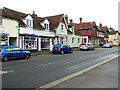 A1124 road through Earls Colne