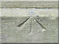 Ordnance Survey Rivet with Cut Mark