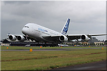 SU8553 : Airbus A380 at the 2012 Farnborough Air Show by Christine Matthews