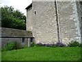 SO5492 : Lavender in the walled garden, Wilderhope Manor by Christine Johnstone