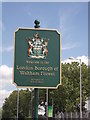 London Borough of Waltham Forest Sign