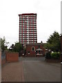 Ardmoulin Place with the Divis Tower in the background