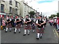 Strawletterdallon Pipe Band at Castlederg