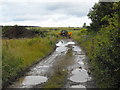 Farm track off Bridlington Road