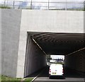 Road tunnel under the A12