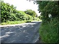 Convex mirror on Wike Ridge Lane