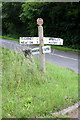 Fingerpost at Thorney Moor 