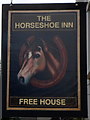SO3004 : Pub sign, The Horseshoe Inn, Mamhilad by Jaggery