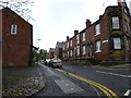 Looking from Broomspring Lane into Dorset Street