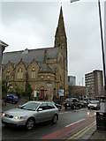 SK3487 : Former church now used as a drama studio in Glossop Road by Basher Eyre