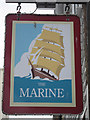 The Marine sign