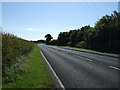 A196 heading east towards Ashington