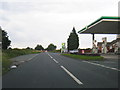 A417 and filling station near Corse