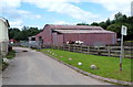 Red barn, Little Cross Farm, Bryngwyn near Raglan