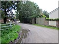 Entrance to Leadgate Farm