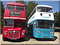 TQ0762 : Vintage Buses by Colin Smith