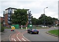 Roundabout near Wilford Toll Bridge