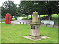 SK5339 : Wollaton Park: US parachutists' memorial by John Sutton