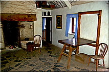 R4561 : Bunratty Park - Site #22 - Byre Dwelling Interior by Joseph Mischyshyn