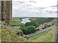 Warkworth Harbour from the Castle Keep