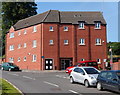 Flats on the corner of Lister Street and Phelps Mill Close, Dursley