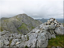 NM9061 : Cairn on the south top of Garbh Bheinn by Alan O'Dowd