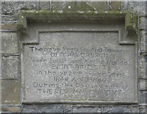 H5809 : Plaque, St Brigid's Church by Kenneth  Allen
