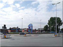 SJ6090 : Alban Retail Park by David Dixon