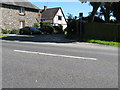 Cottages at the top of Chyngton Lane on the outskirts of Seaford