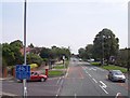 Cycle Lane sign on the A58