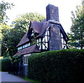 Cardiff : Grade II listed Gabalfa Lodge viewed from the east