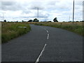 NZ2579 : Road to electricity sub station, West Hartford by JThomas